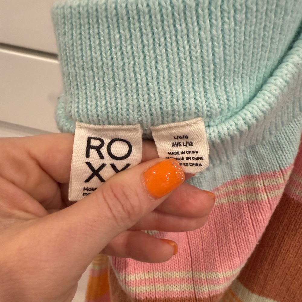 Roxy Set - Playa Morning - Knitted Bodycon Skirt & Top - Large - Picture 9 of 12
